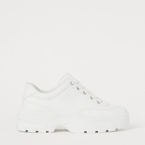 h and m platform sneakers